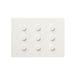 Lutron Alisse Lighting & Shading Wall Keypads (3-Column, 3-Button)