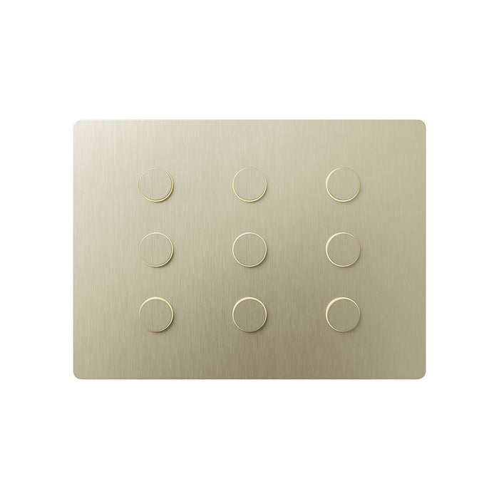 Lutron Alisse Lighting & Shading Wall Keypads (3-Column, 3-Button)