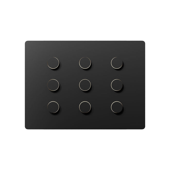 Lutron Alisse Lighting & Shading Wall Keypads (3-Column, 3-Button)