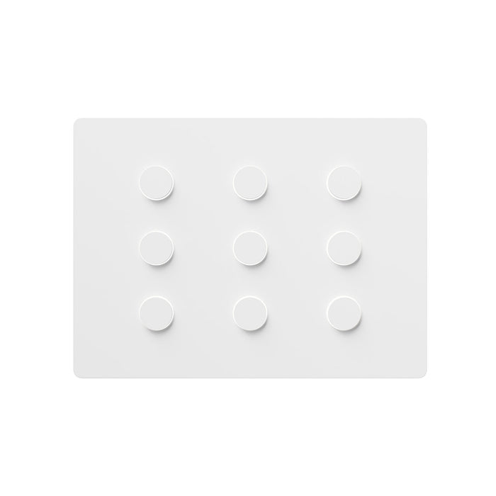 Lutron Alisse Lighting & Shading Wall Keypads (3-Column, 3-Button)