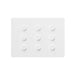 Lutron Alisse Lighting & Shading Wall Keypads (3-Column, 3-Button)