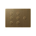 Lutron Alisse Lighting & Shading Wall Keypads (3-Column, 3-Button/1-Button)