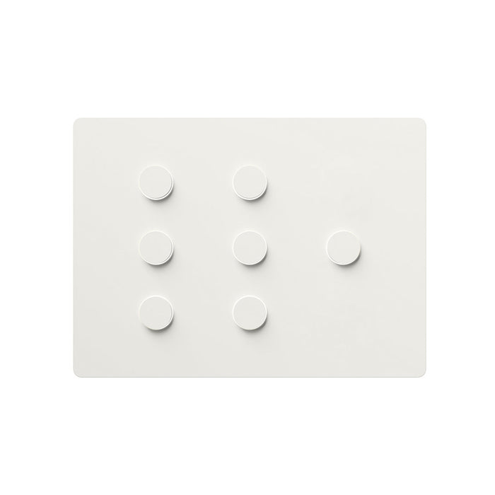 Lutron Alisse Lighting & Shading Wall Keypads (3-Column, 3-Button/1-Button)