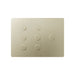 Lutron Alisse Lighting & Shading Wall Keypads (3-Column, 3-Button/1-Button)