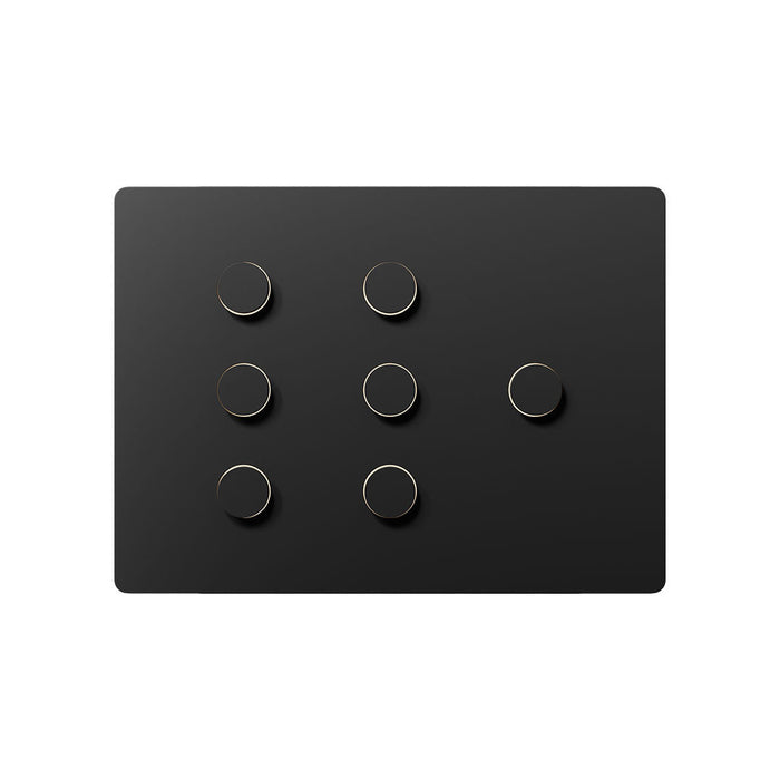 Lutron Alisse Lighting & Shading Wall Keypads (3-Column, 3-Button/1-Button)