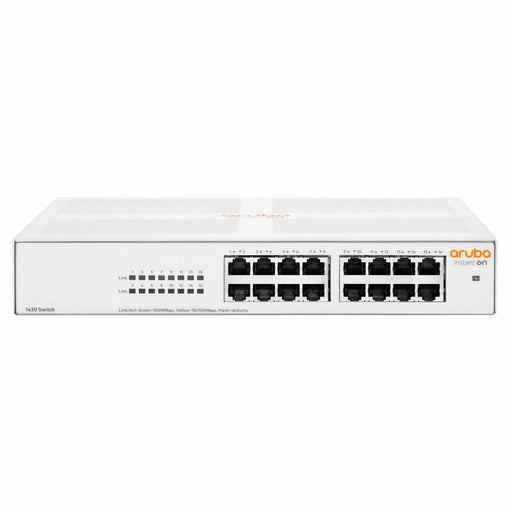 HPE Aruba Instant On 1430 16-Port Unmanaged Ethernet Switch