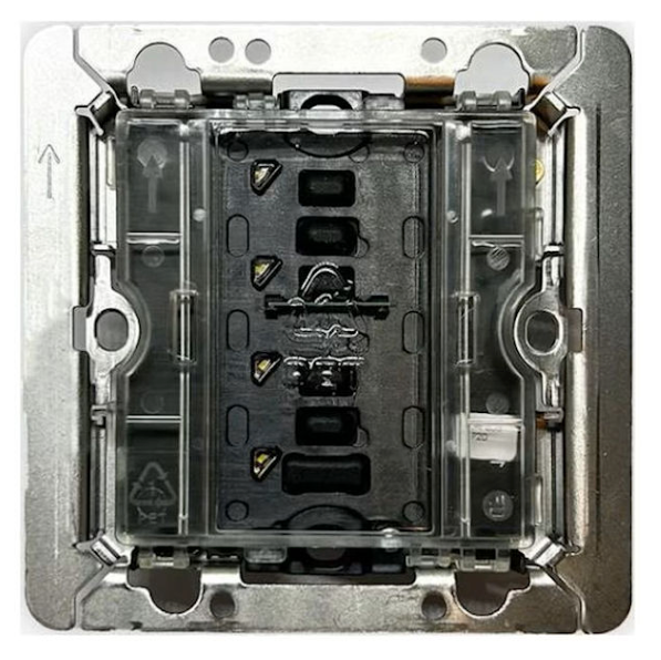 Lutron RadioRA 3 Vierti Keypad, 1-Column Bulk