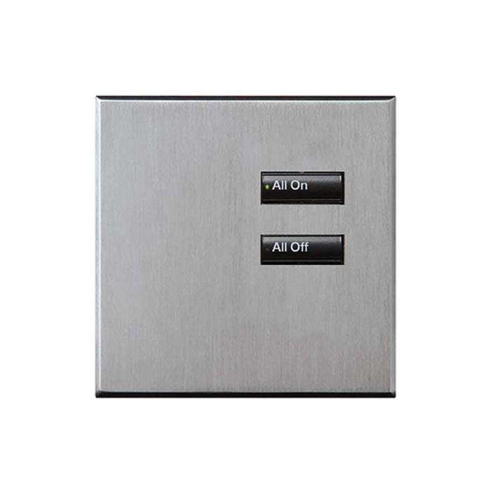 Lutron International Square SeeTouch Keypad (Non-Insert)