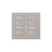 Lutron Square Palladiom Lighting & Shading Keypad (2-Column, 4-Button)