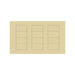 Lutron Square Palladiom Lighting & Shading Keypad (3-Column, 4-Button)
