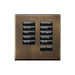 Lutron International Square SeeTouch Keypad (Non-Insert)