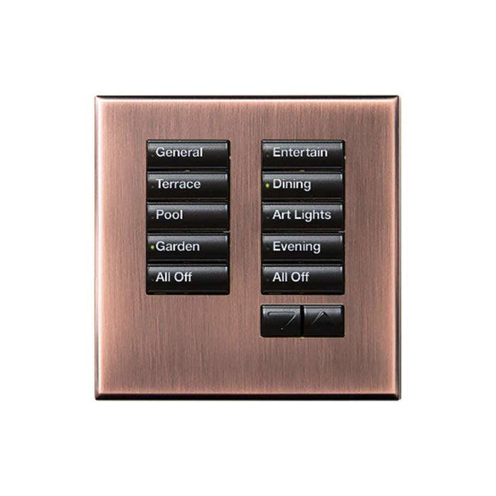 Lutron International Square SeeTouch Keypad (Non-Insert)