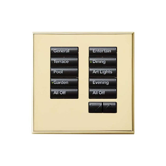Lutron International Square SeeTouch Keypad (Non-Insert)