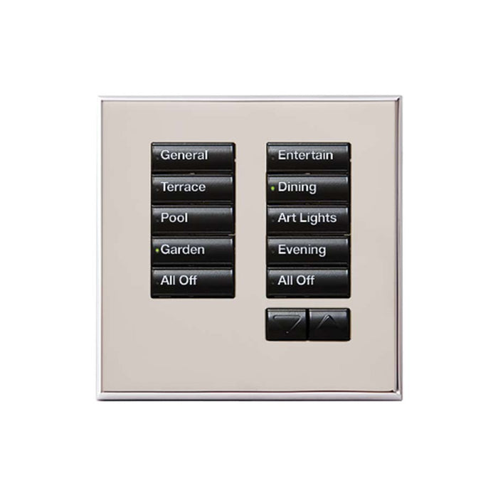 Lutron International Square SeeTouch Keypad (Non-Insert)