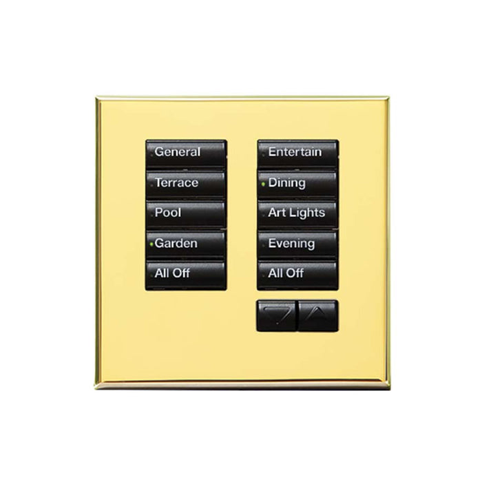 Lutron International Square SeeTouch Keypad (Non-Insert)