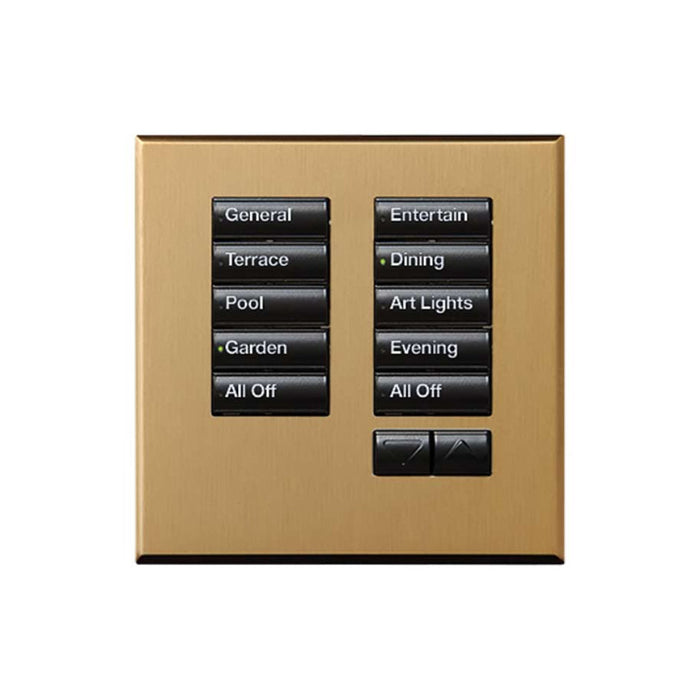 Lutron International Square SeeTouch Keypad (Non-Insert)