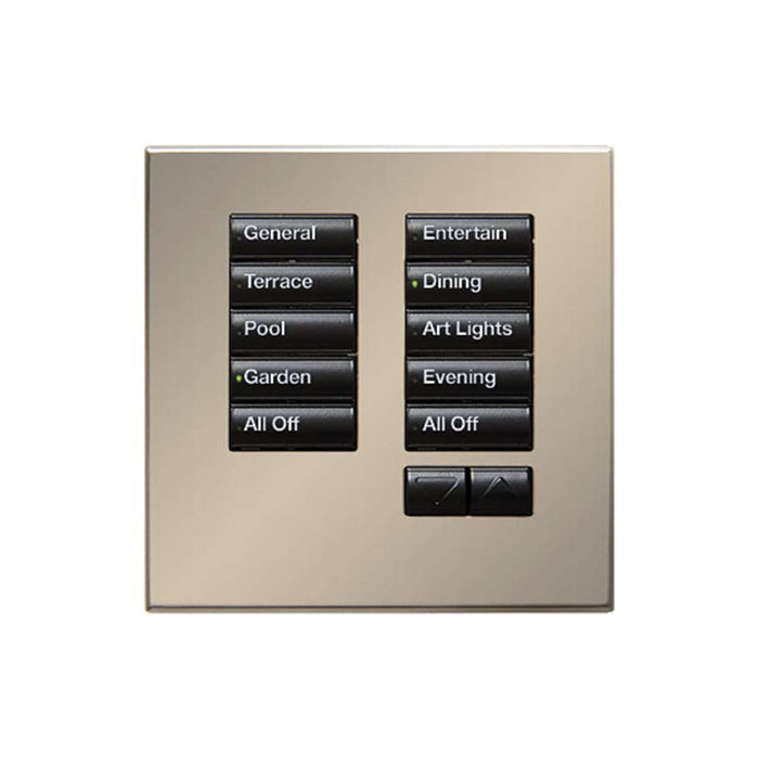 Lutron International Square SeeTouch Keypad (Non-Insert)