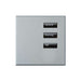 Lutron International Square SeeTouch Keypad (Non-Insert)