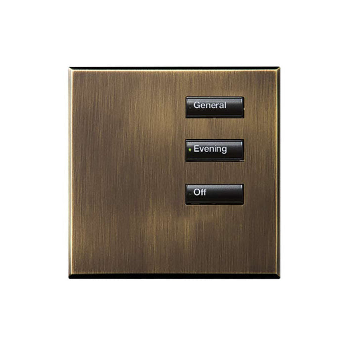 Lutron International Square SeeTouch Keypad (Non-Insert)