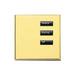 Lutron International Square SeeTouch Keypad (Non-Insert)