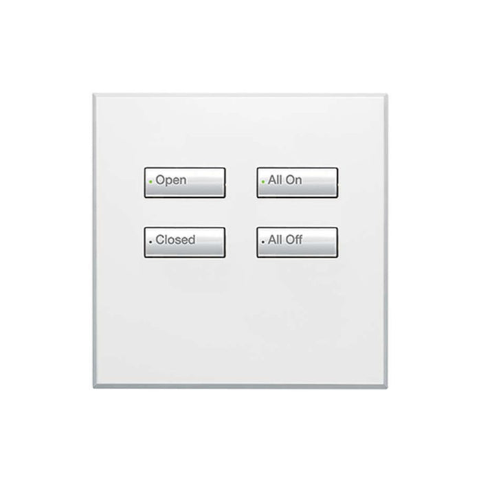 Lutron International Square SeeTouch Keypad (Non-Insert)