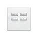 Lutron International Square SeeTouch Keypad (Non-Insert)