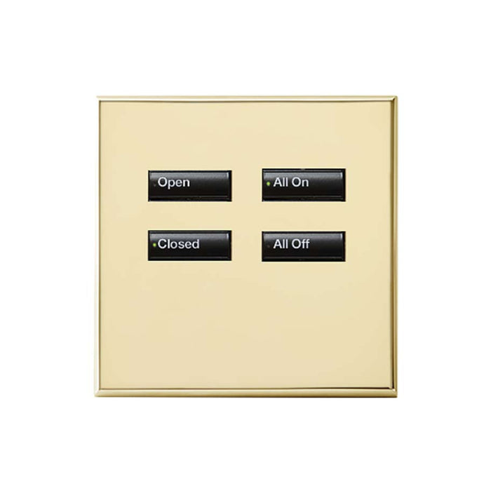 Lutron International Square SeeTouch Keypad (Non-Insert)