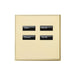 Lutron International Square SeeTouch Keypad (Non-Insert)