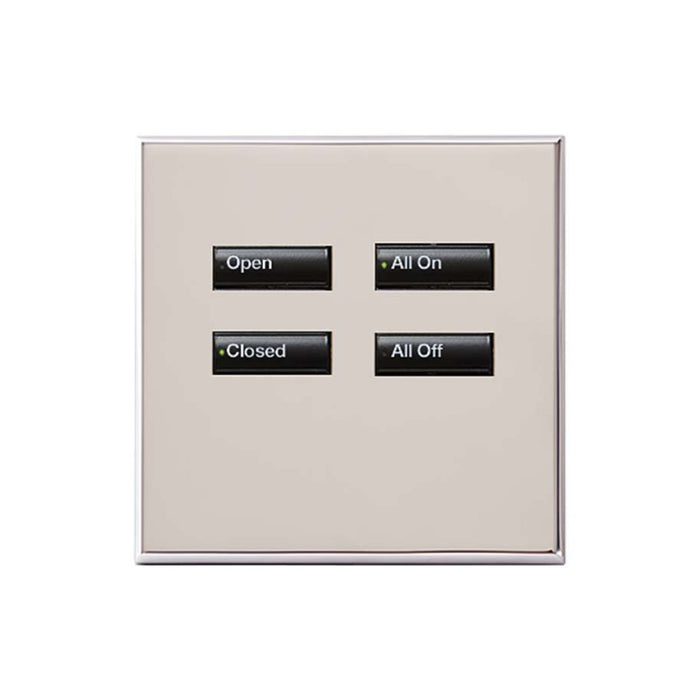 Lutron International Square SeeTouch Keypad (Non-Insert)