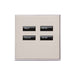 Lutron International Square SeeTouch Keypad (Non-Insert)