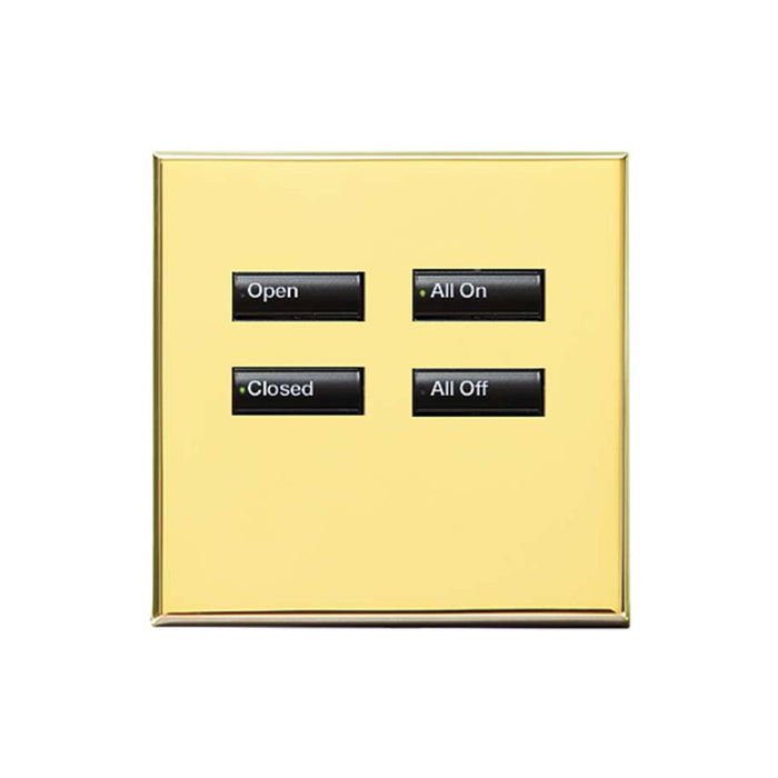 Lutron International Square SeeTouch Keypad (Non-Insert)