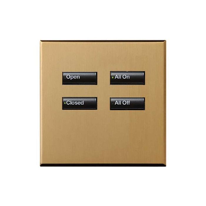 Lutron International Square SeeTouch Keypad (Non-Insert)