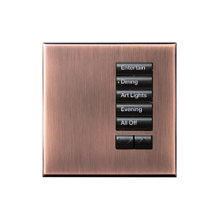 Lutron International Square SeeTouch Keypad (Non-Insert)