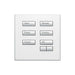 Lutron International Square SeeTouch Keypad (Non-Insert)