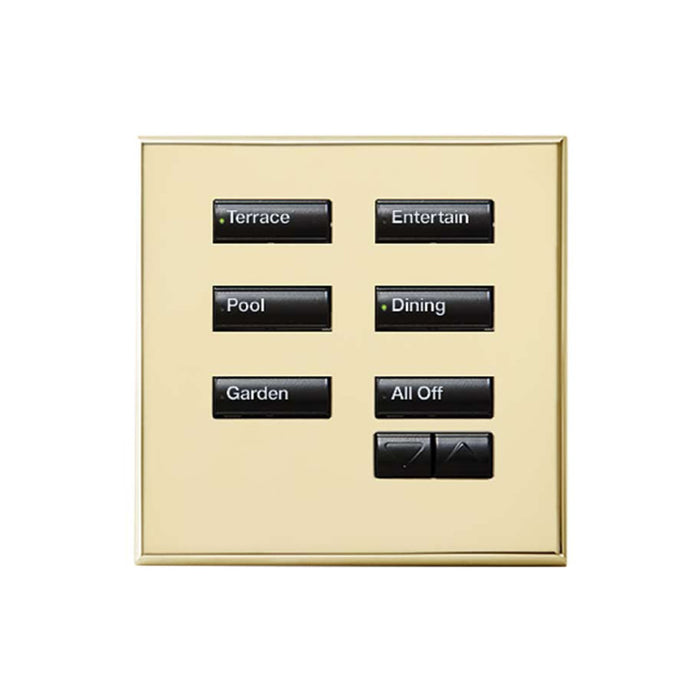 Lutron International Square SeeTouch Keypad (Non-Insert)