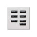 Lutron International Square SeeTouch Keypad (Non-Insert)