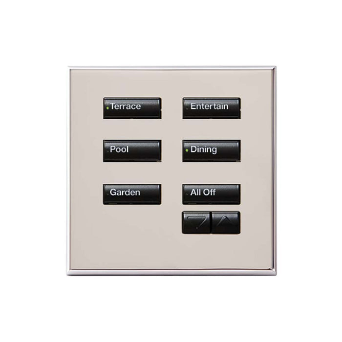 Lutron International Square SeeTouch Keypad (Non-Insert)