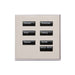 Lutron International Square SeeTouch Keypad (Non-Insert)