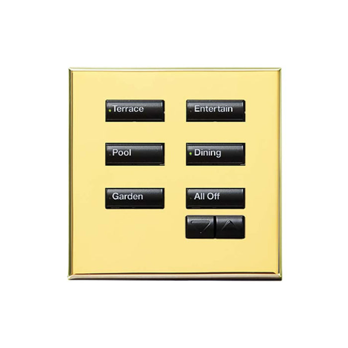 Lutron International Square SeeTouch Keypad (Non-Insert)
