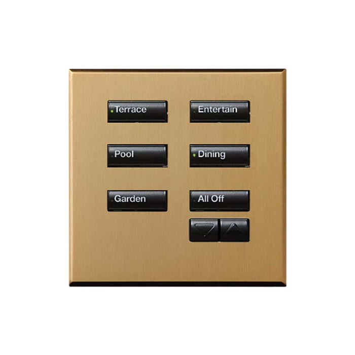 Lutron International Square SeeTouch Keypad (Non-Insert)