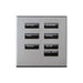 Lutron International Square SeeTouch Keypad (Non-Insert)