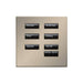 Lutron International Square SeeTouch Keypad (Non-Insert)
