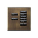 Lutron International Square SeeTouch Keypad (Non-Insert)