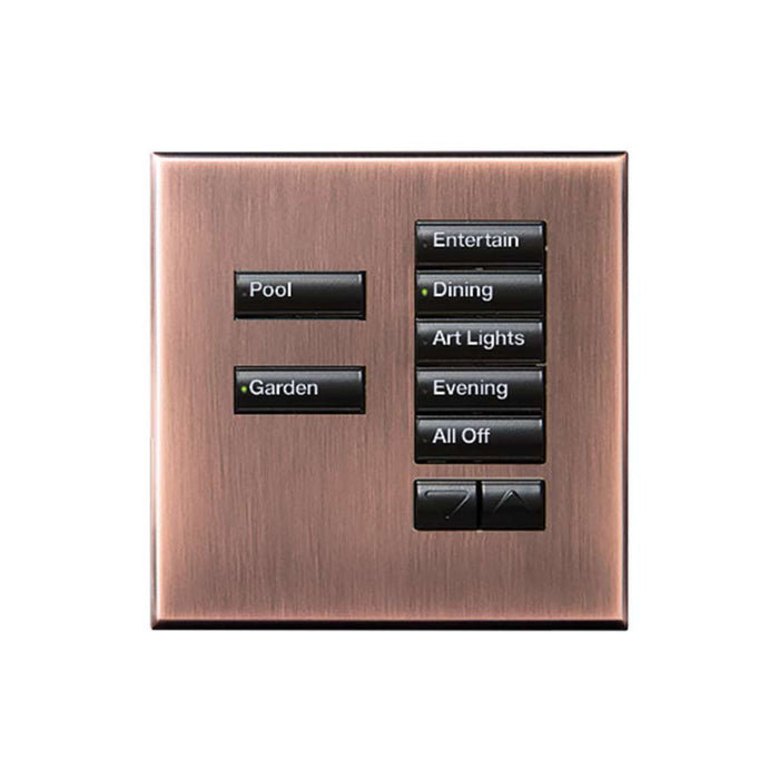 Lutron International Square SeeTouch Keypad (Non-Insert)