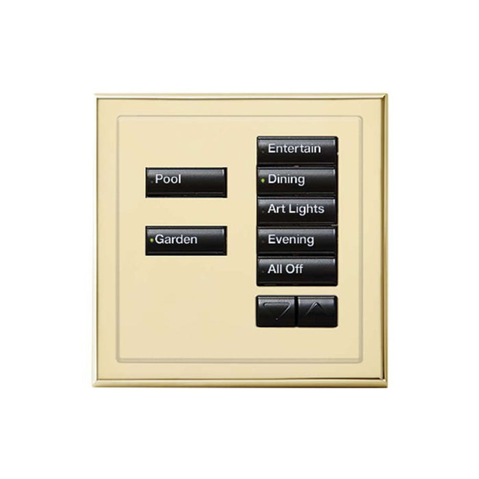 Lutron International Square SeeTouch Keypad (Non-Insert)