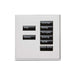 Lutron International Square SeeTouch Keypad (Non-Insert)