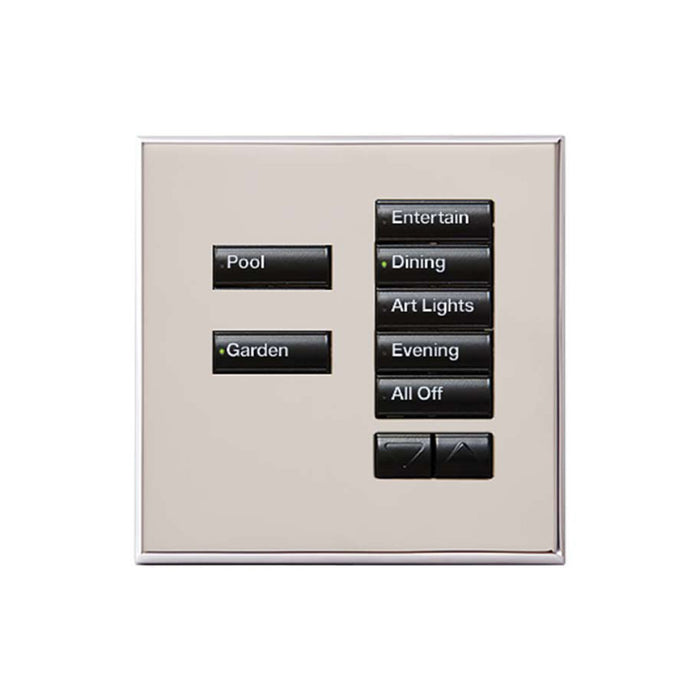 Lutron International Square SeeTouch Keypad (Non-Insert)