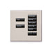 Lutron International Square SeeTouch Keypad (Non-Insert)