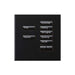 Lutron International Square SeeTouch Keypad (Non-Insert)