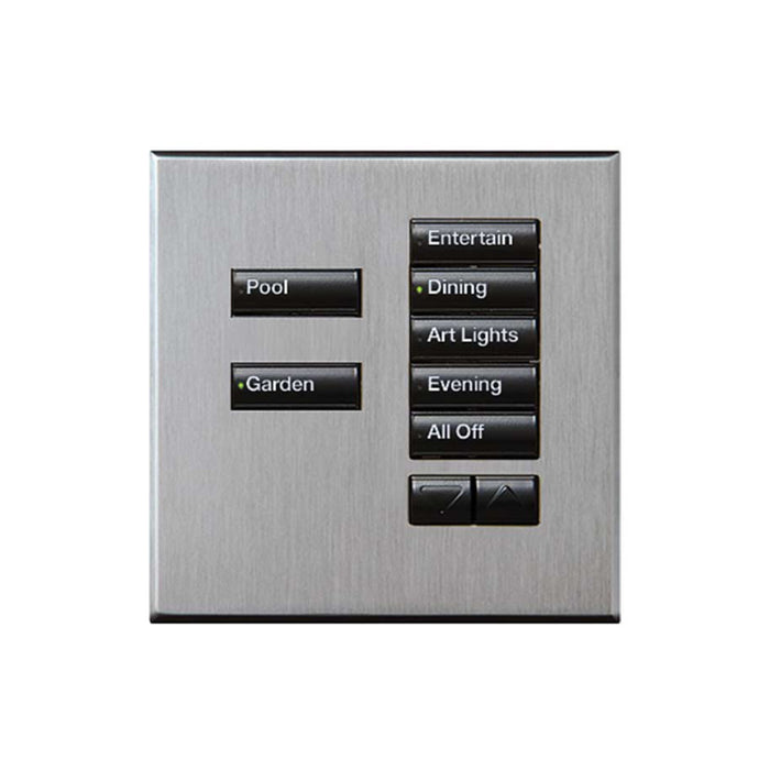 Lutron International Square SeeTouch Keypad (Non-Insert)
